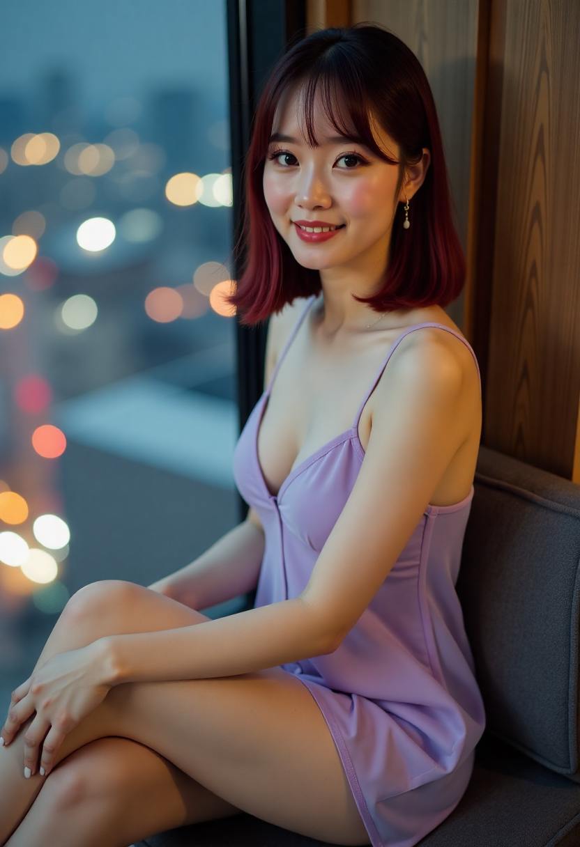 公交车窗外掠过的老街